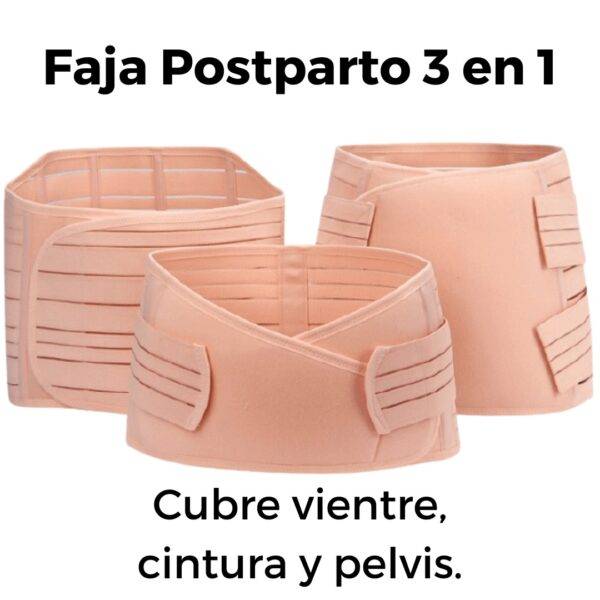 Faja Mujer Post parto Cesárea 2